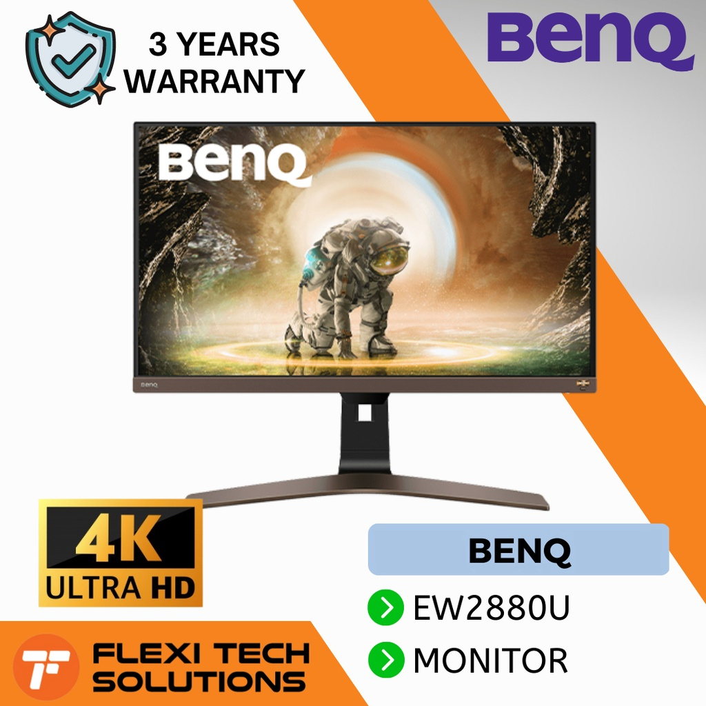 BENQ EW2880U 4K UHD IPS Monitor 28-inch 3840×2160 60Hz – Flexi Tech
